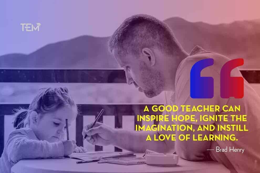 Brad Henry Quotes on Teacher