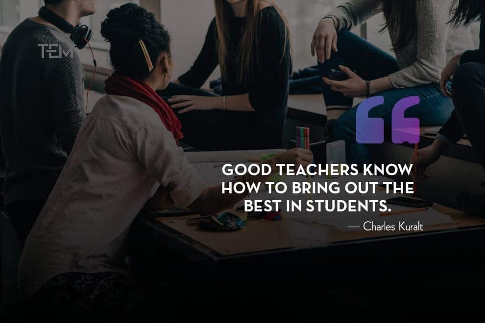 Charles Kuralt Quotes on Teachers