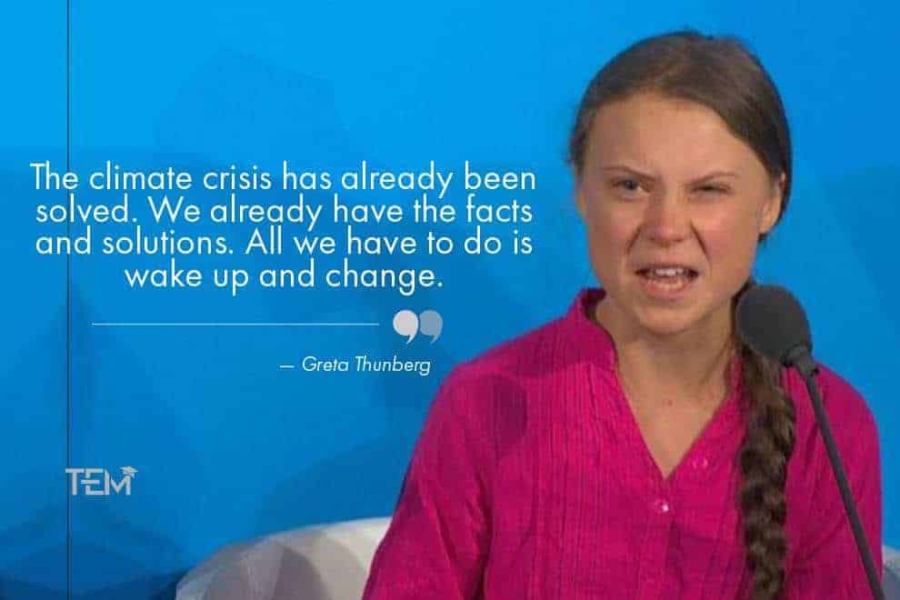 Greta Thunberg climate change quotes