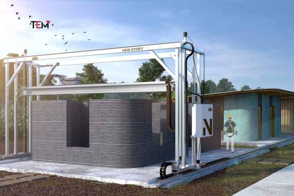 3D printed houses