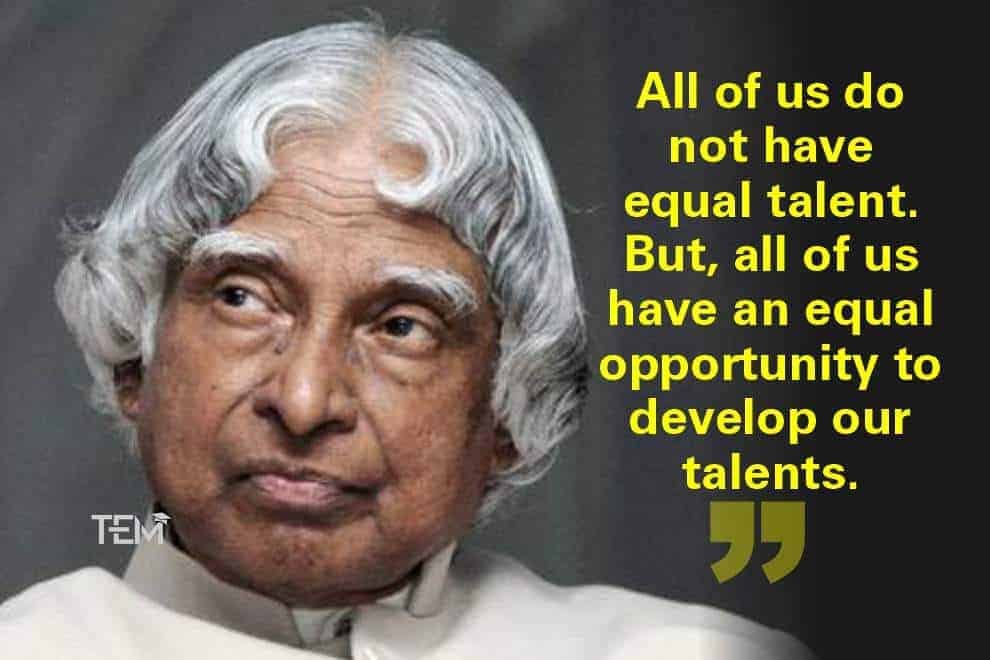 APJ Abdul Kalam Quotes APJ Abdul Kalam Quotes opportunity