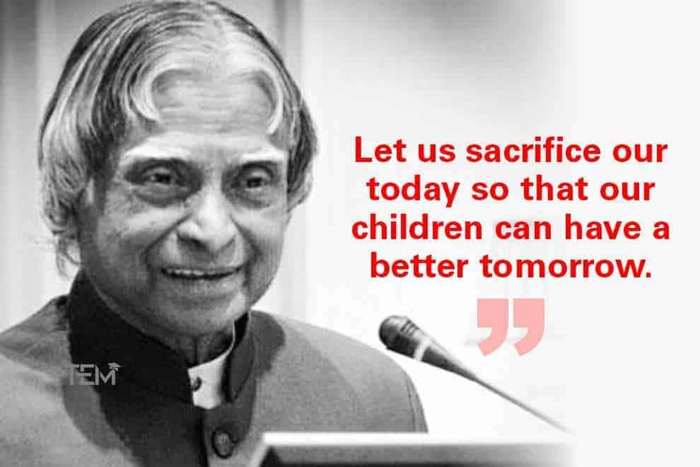 APJ Abdul Kalam Quotes abdul kalam thoughts