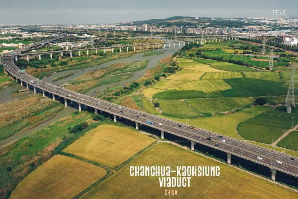 Changhua–Kaohsiung Viaduct, China Changhua-Kaohsiung-Viaduct