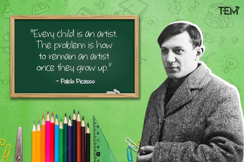 Early Childhood Education Quotes by Pablo Picasso Pablo-Picasso