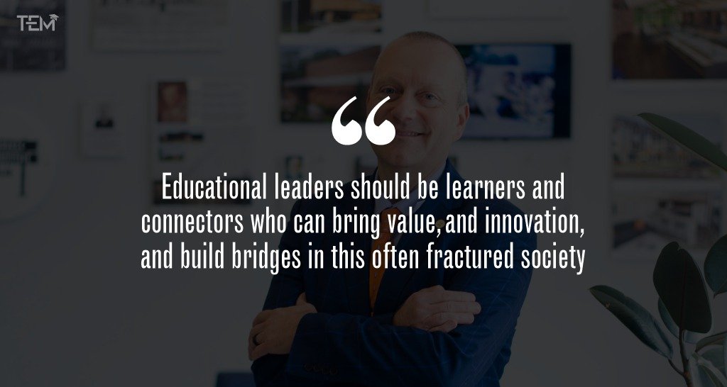 “Educational leaders should be learners and connectors who can bring value, and innovation, and build bridges in this often fractured society.” dr-scott-shaw-Note-to-the-student