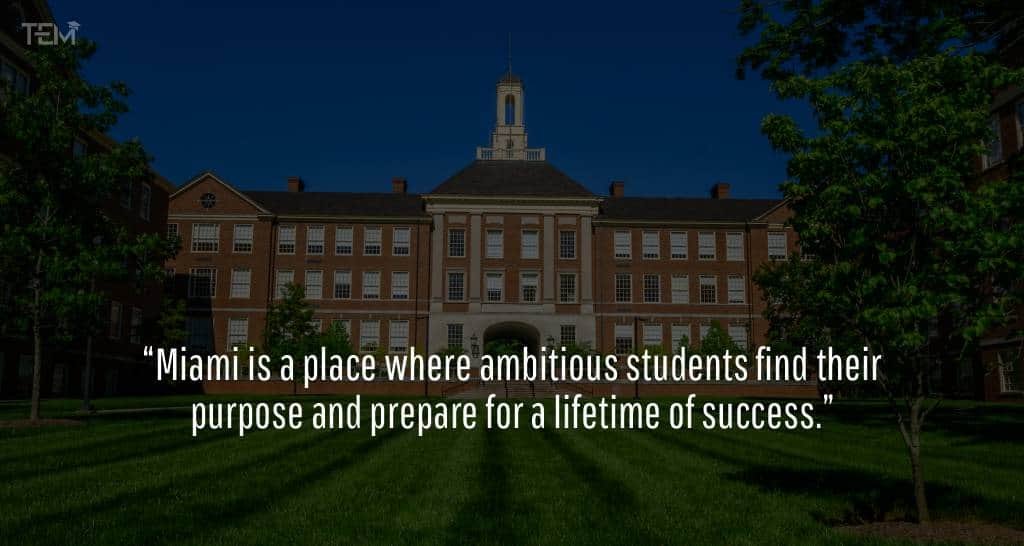 Note to the Students Miami university_Quote