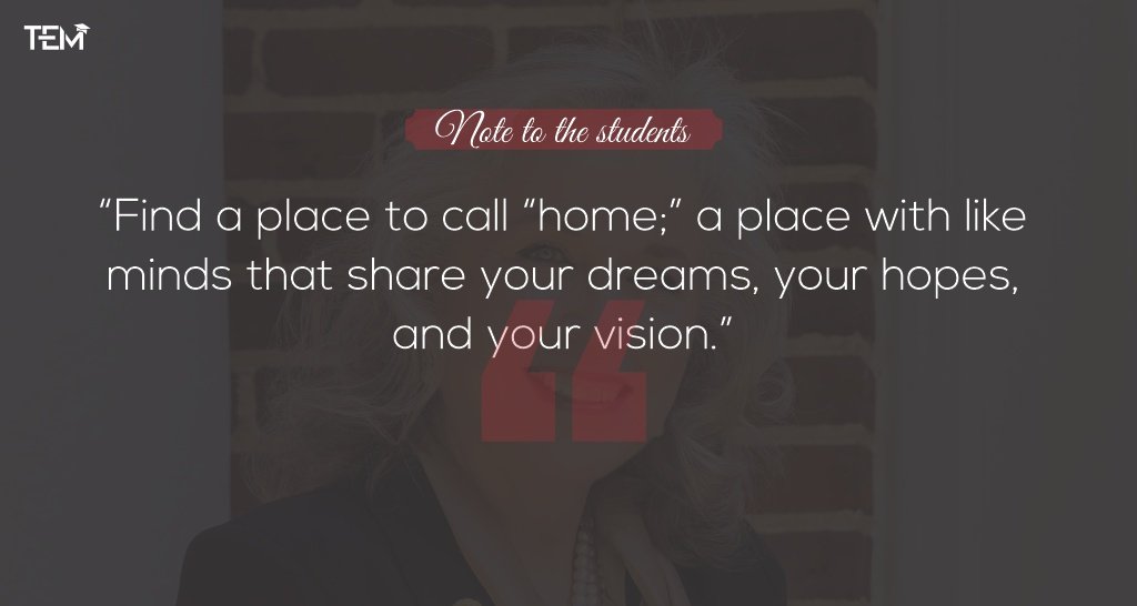 Find a place to call “home;” a place with like minds that share your dreams, your hopes, and your vision. Find a place to call “home;” a place with like minds that share your dreams, your hopes, and your vision.