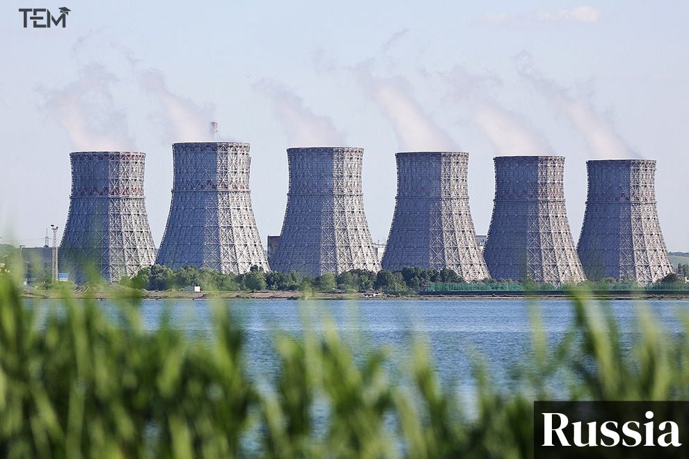 Nuclear Energy-Producing Countries Russia Russia