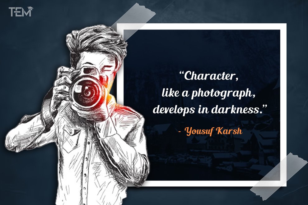 Photography Quotes: Illuminating Wisdom Through The Lens Yousuf-Karsh